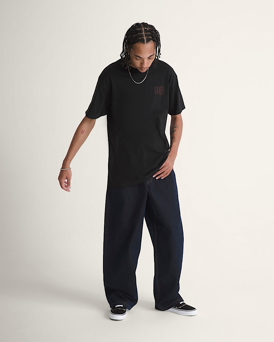 Check5 Baggy Denim Pants VANS Dark Rinse Blue ALT2