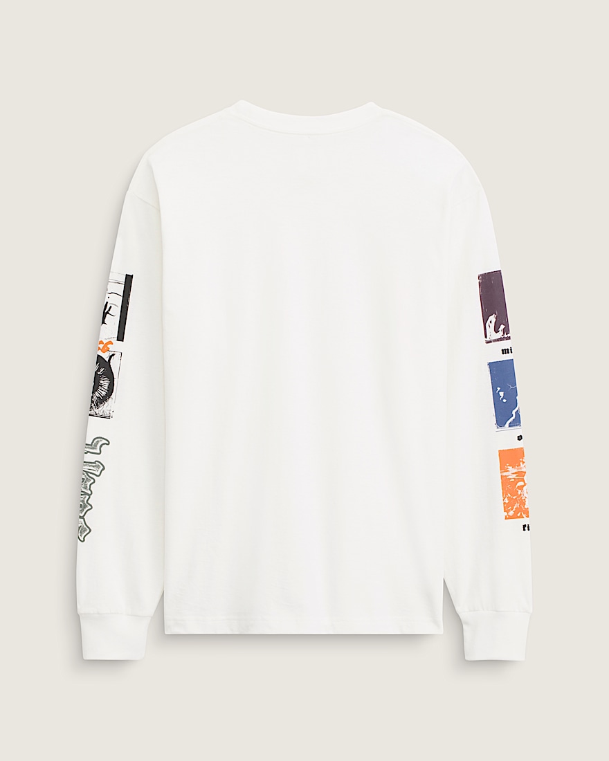 Stormcast Long Sleeve TShirt VANS Marshmallow White ALT1