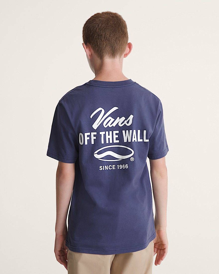 Kids Vans Repair Shop TShirt VANS Deep Twilight Blue ALT3