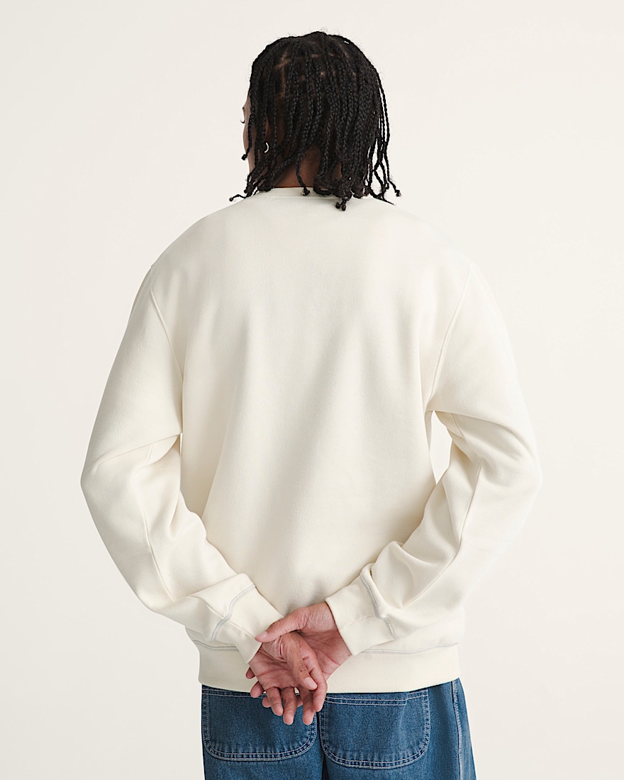 Vans 66 Crew Sweatshirt VANS Turtledove White ALT1