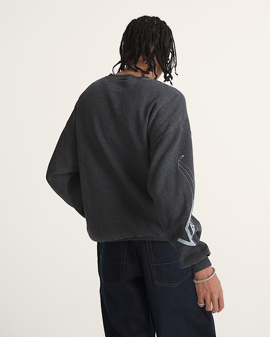 Waffle Shop Skate Crest Crewneck Sweatshirt