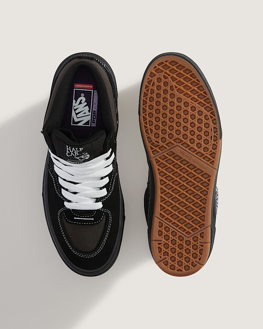 Skate Half Cab Wafflecup Shoe VANS Black ALT2