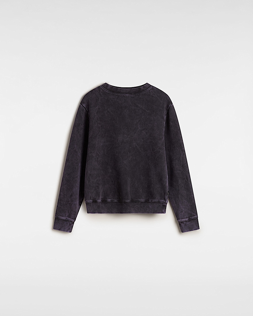 Kids Fire In Your Heart Crew Sweatshirt VANS Purple Haze HERO