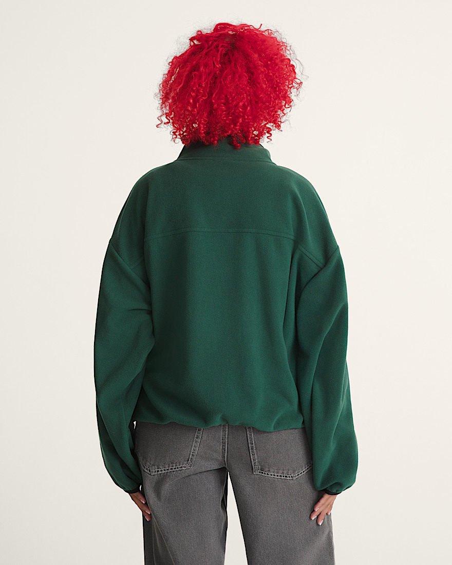 Check Mark Polar Sweatshirt VANS Emerald Green ALT1