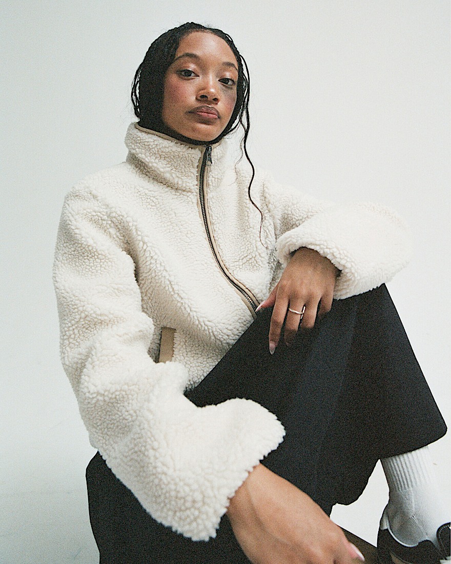 Misty Fog High Pile Jacket - 1