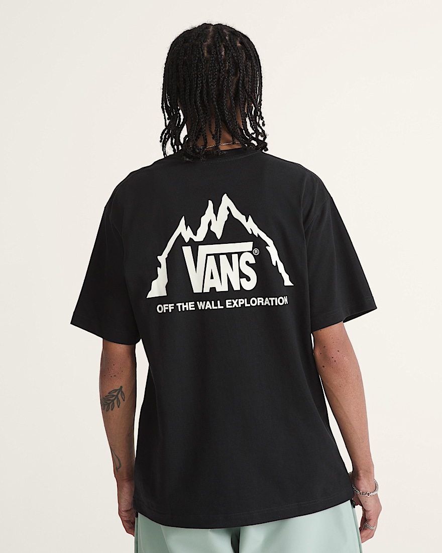 Crestline TShirt VANS Black  White ALT1
