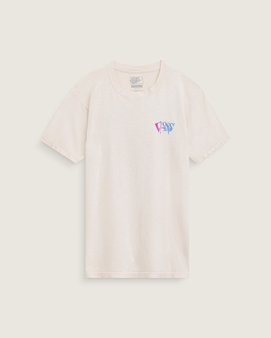 Waffle Shop Optic Eye TShirt VANS Marshmallow White ALT1