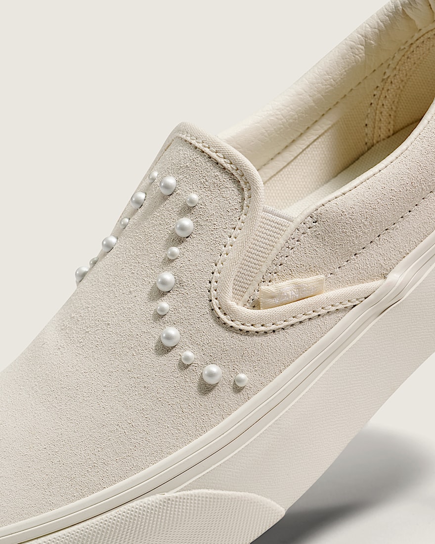 Classic SlipOn Platform Shoe VANS Marshmallow White ALT4