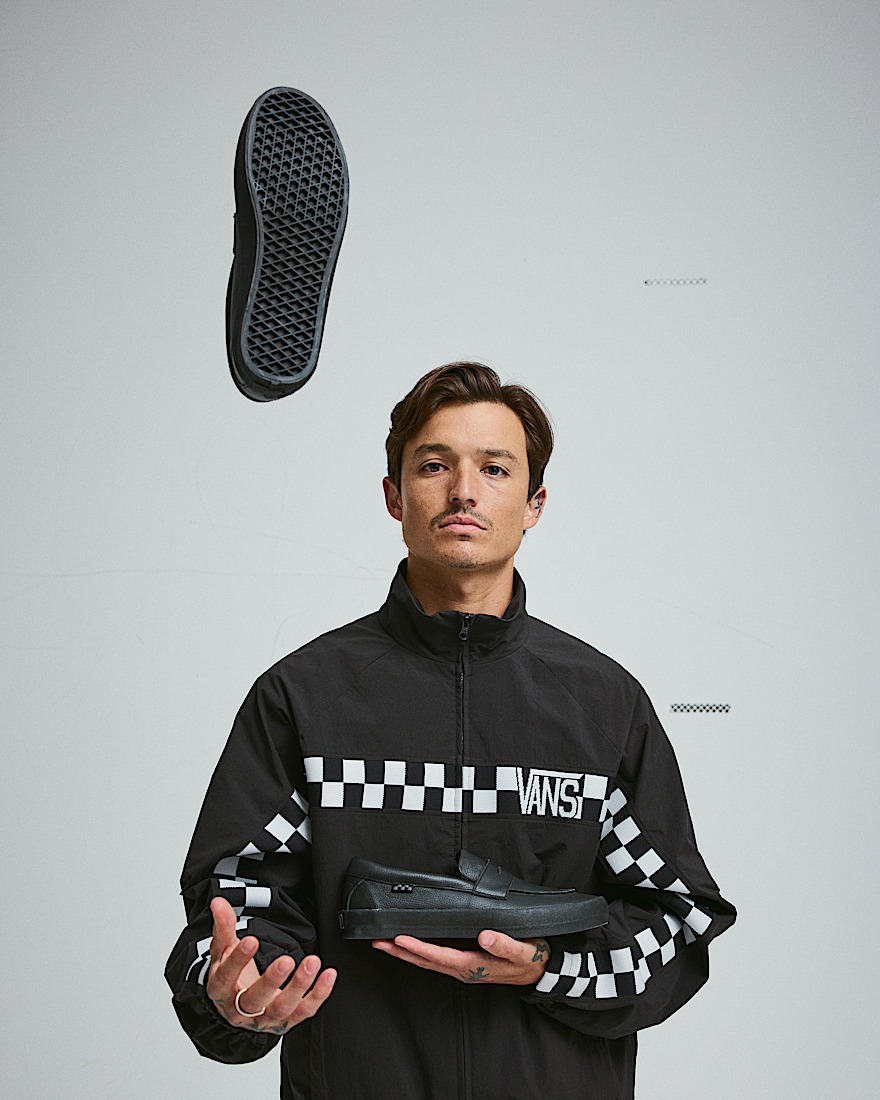 Skate Loafer Shoe VANS Black ALT1