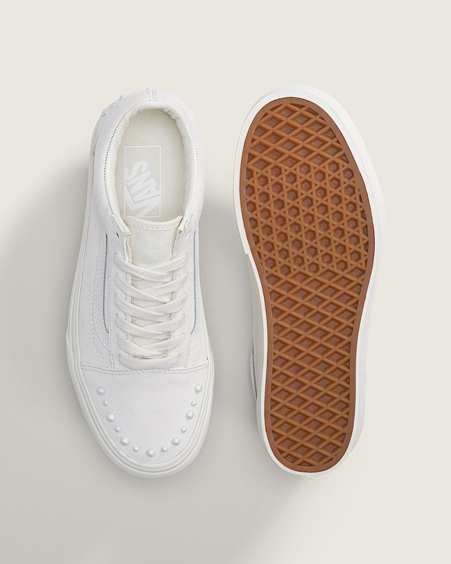Old Skool Platform Shoe VANS Marshmallow White ALT3