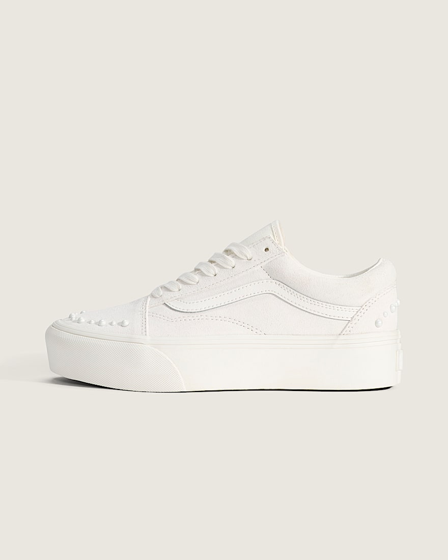 Old Skool Platform Shoe VANS Marshmallow White HERO