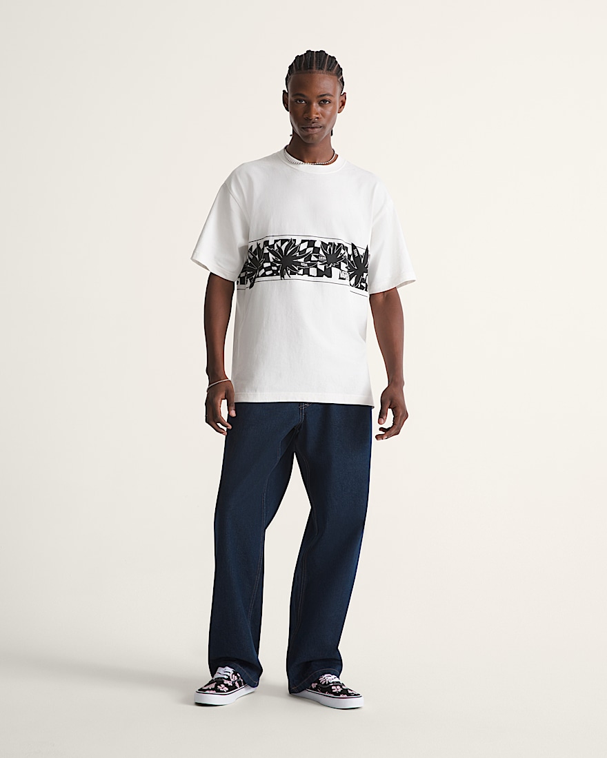 Premium Check-5 Loose Denim Pants