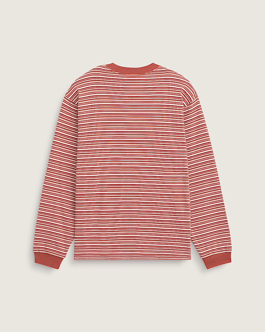 Wesley Stripe Long Sleeve Knit Shirt