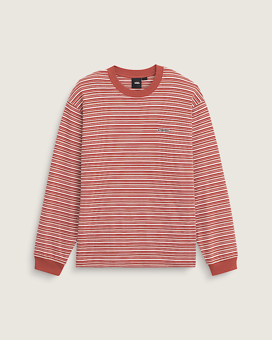 Wesley Stripe Long Sleeve Knit Shirt - 1