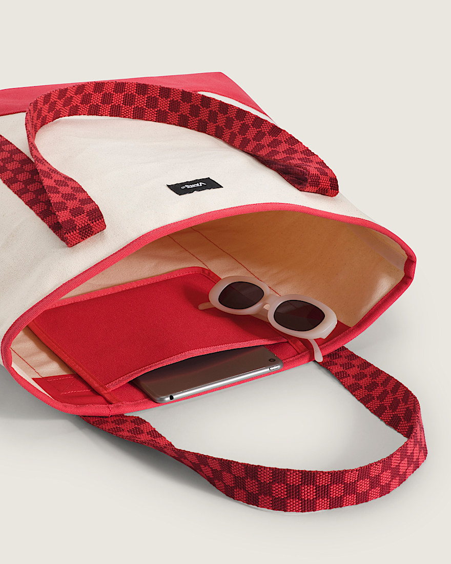 Pergs Tote Bag VANS Crimson Haze Red ALT3
