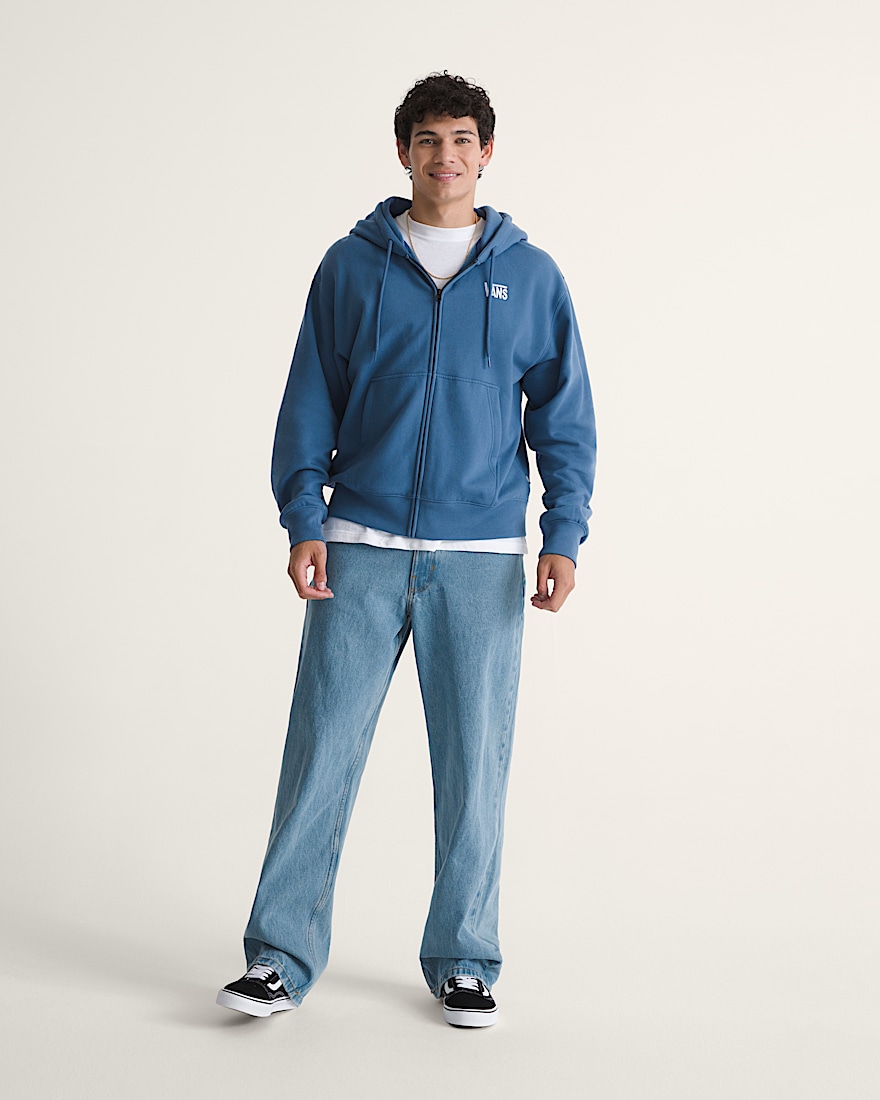 Check5 Loose Denim Pants VANS Stonewash Blue ALT3