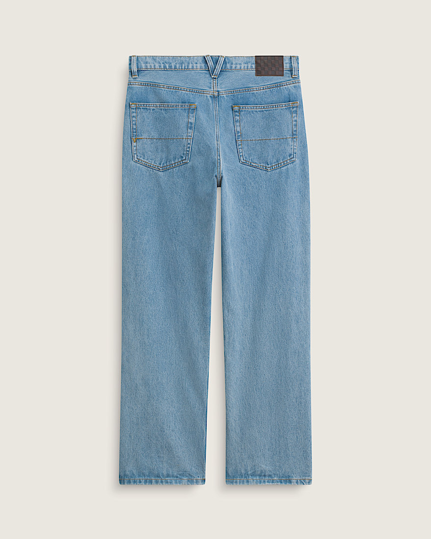 Check-5 Loose Denim Pants