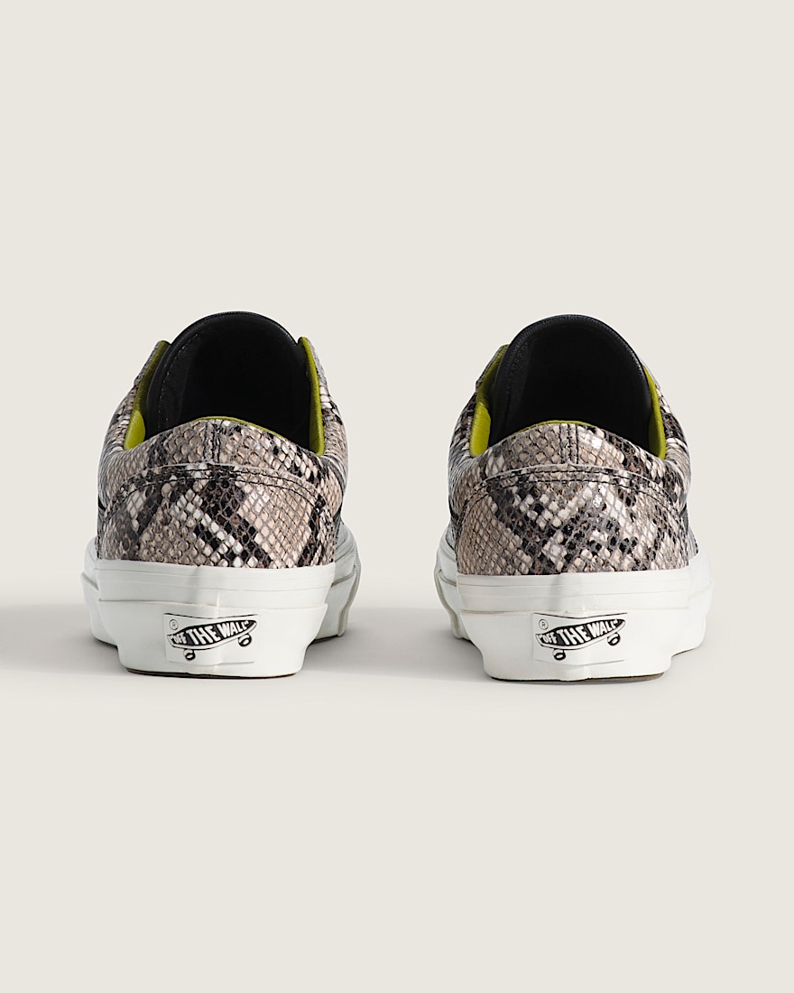 Premium Old Skool Shoe VANS Python Silver Grey ALT3