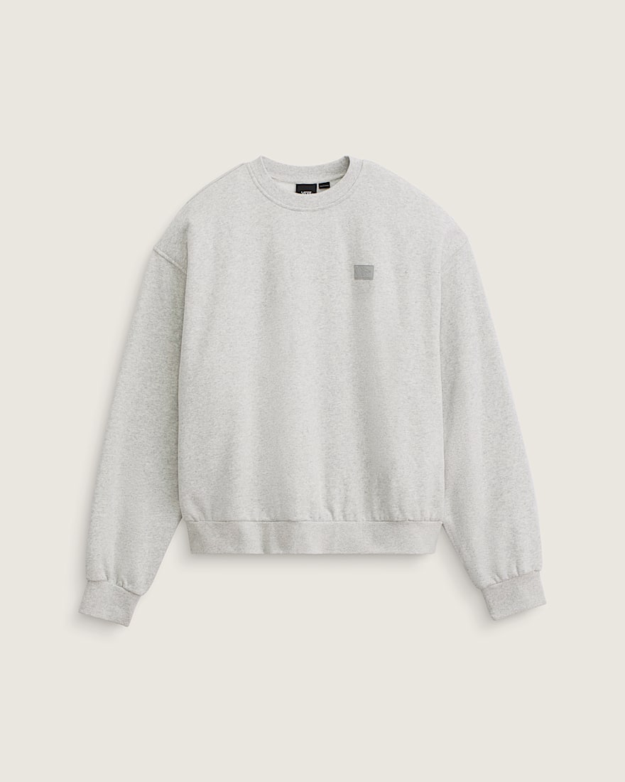 Premium Crewneck Sweatshirt VANS Ash Heather Grey HERO