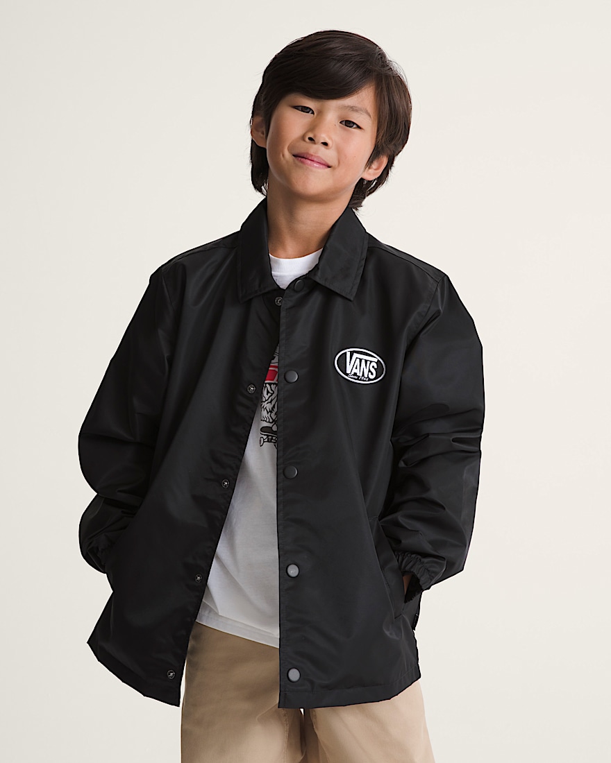 Kids Torrey Coaches Jacket VANS Black ALT2