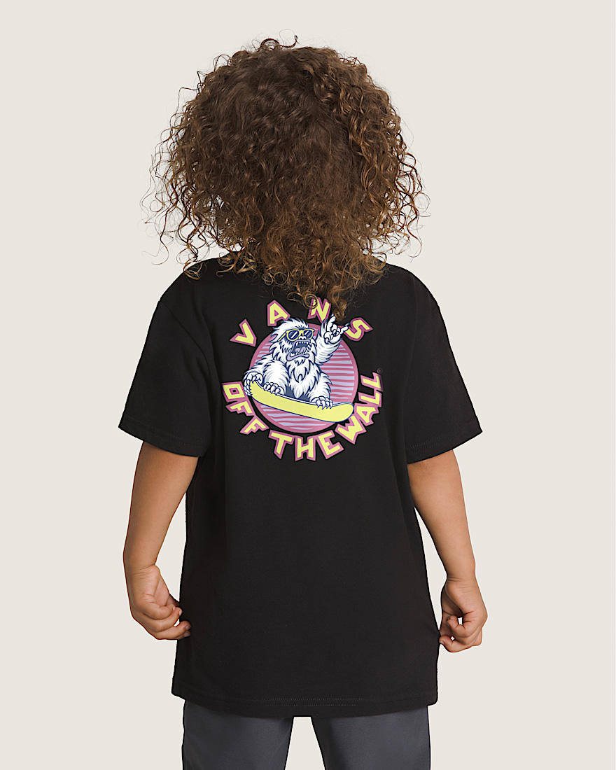 Little Kids Yeti Jam TShirt VANS Black ALT2