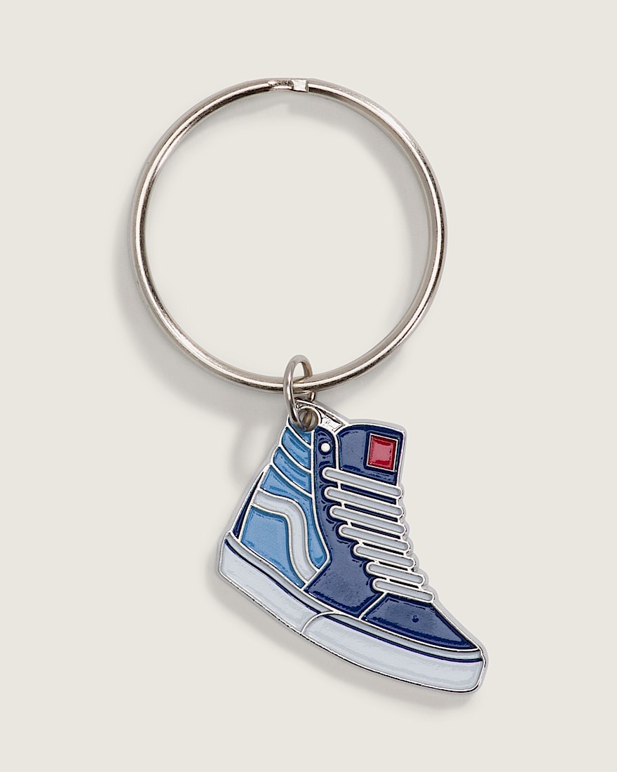 Blue Block Sk8-Hi Keychain - 1