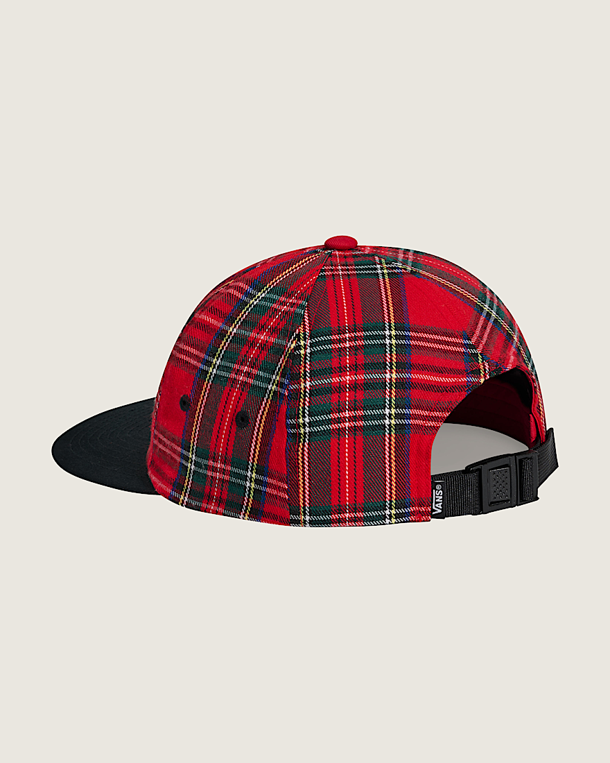 Drop V Plaid Jockey Hat