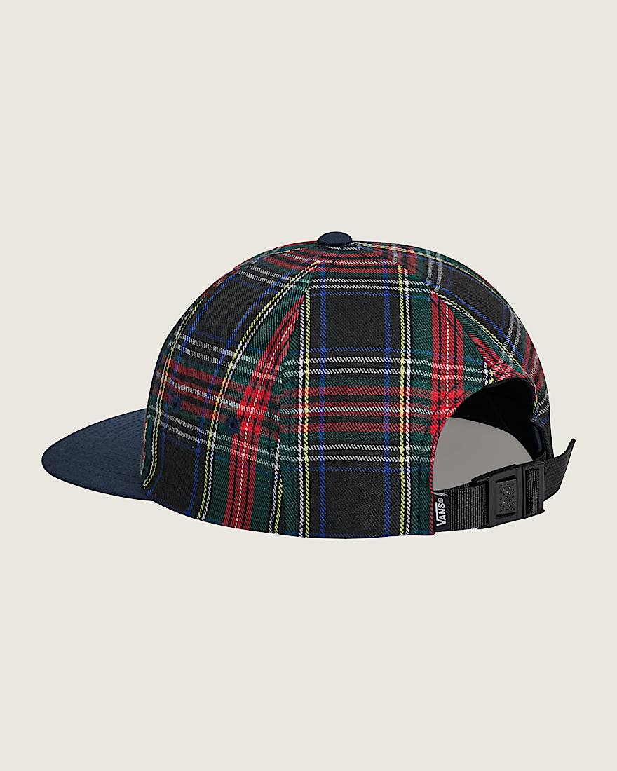 Drop V Plaid Jockey Hat