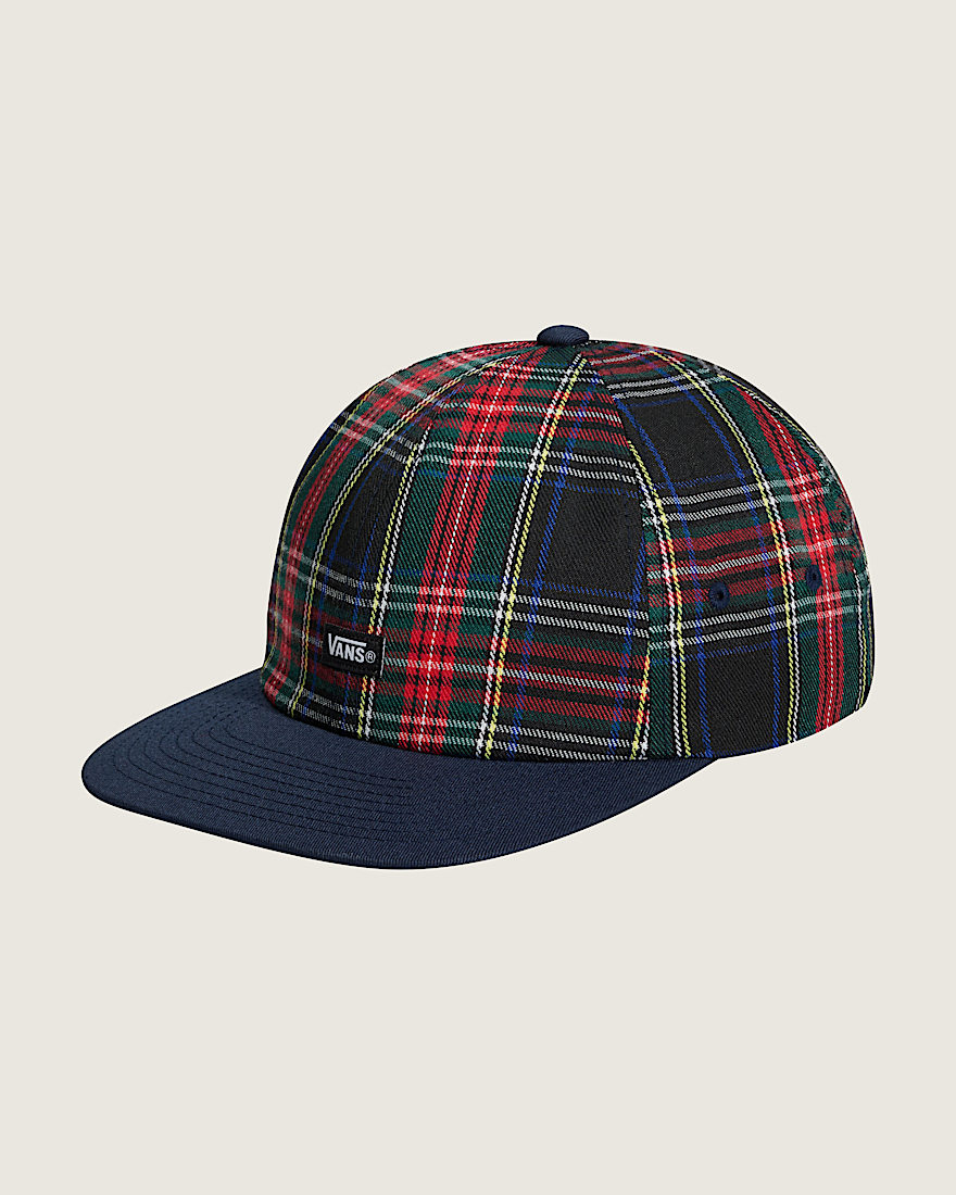 Drop V Plaid Jockey Hat - 1