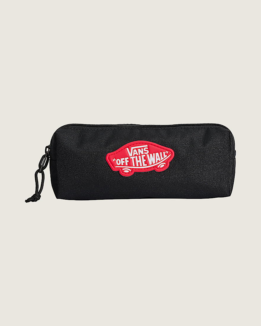 Old Skool Pencil Pouch Bag VANS Black  Chili Pepper Red HERO