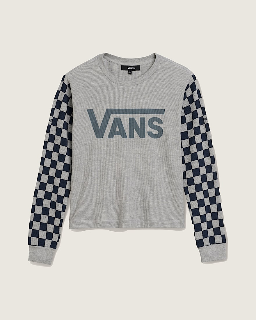Checkerboard Long Sleeve Shirt - 1