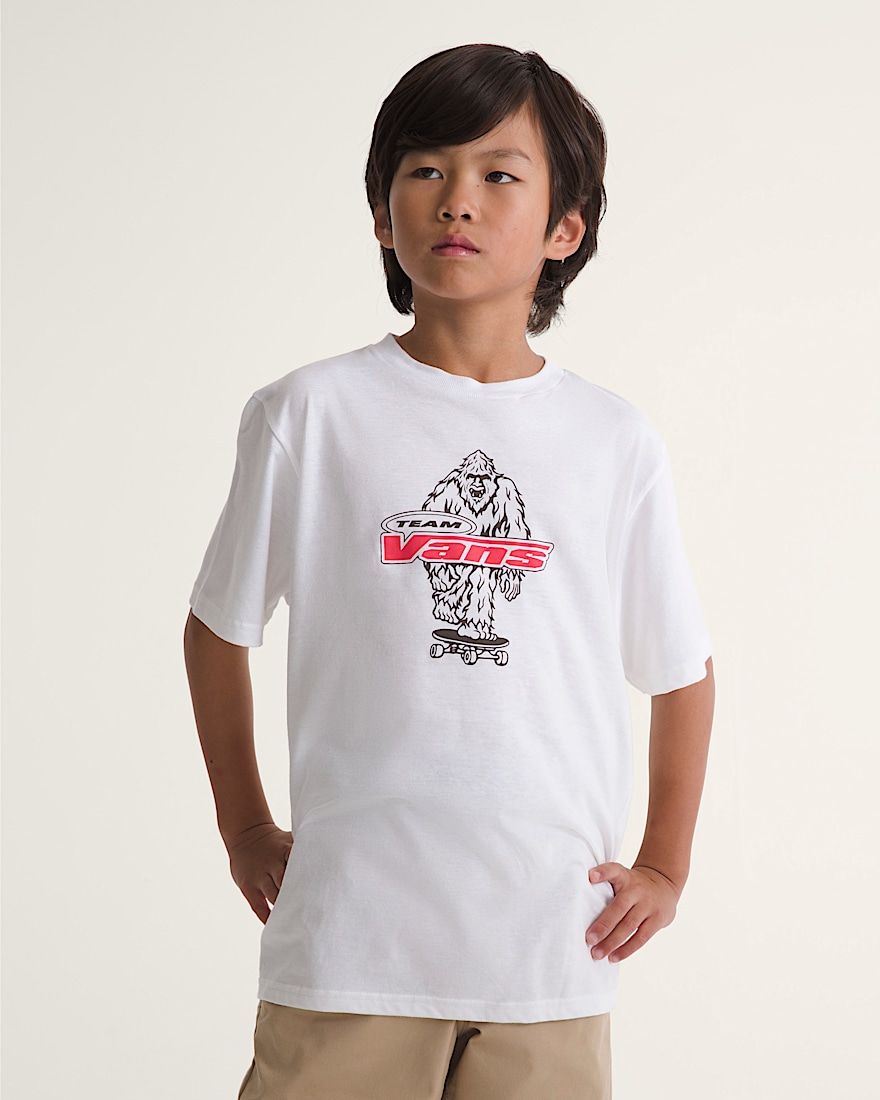 Kids Big Push TShirt VANS White ALT2