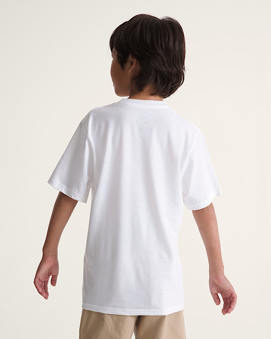 Kids Big Push TShirt VANS White ALT3