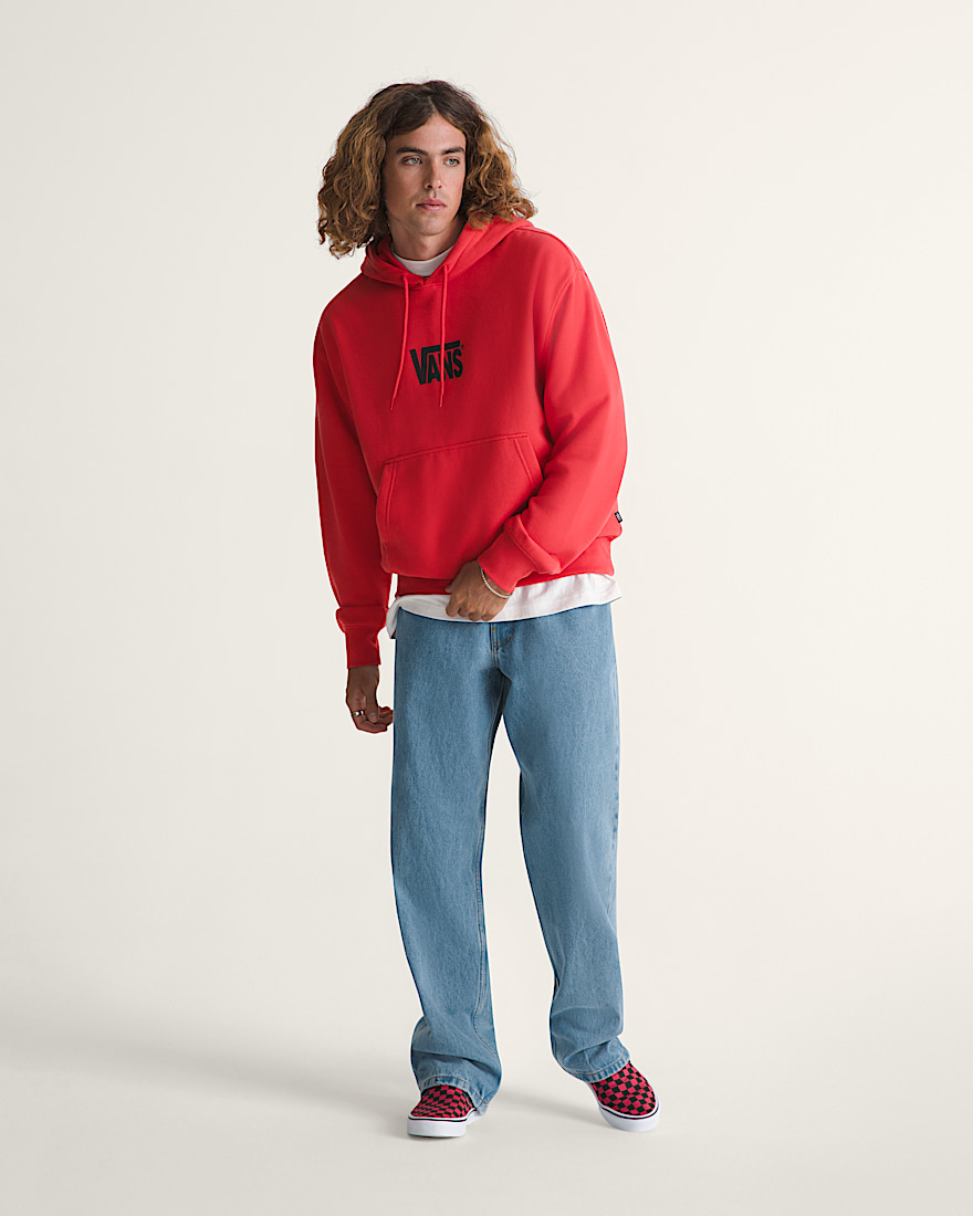 Stretch Logo Pullover Hoodie