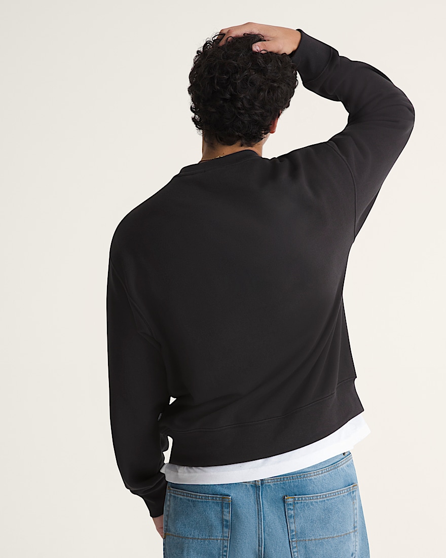 Stretch Logo Crew Sweatshirt