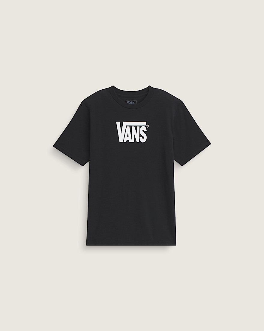 Kids Stretch Logo TShirt VANS Black HERO