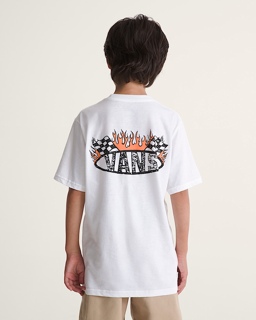 Kids Racing Flames T-Shirt