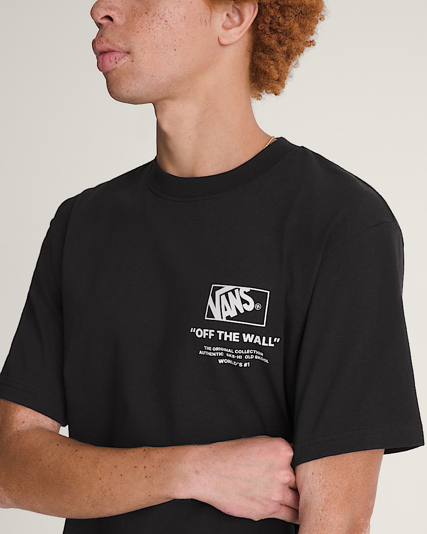 Stockpile TShirt VANS Black  White ALT4