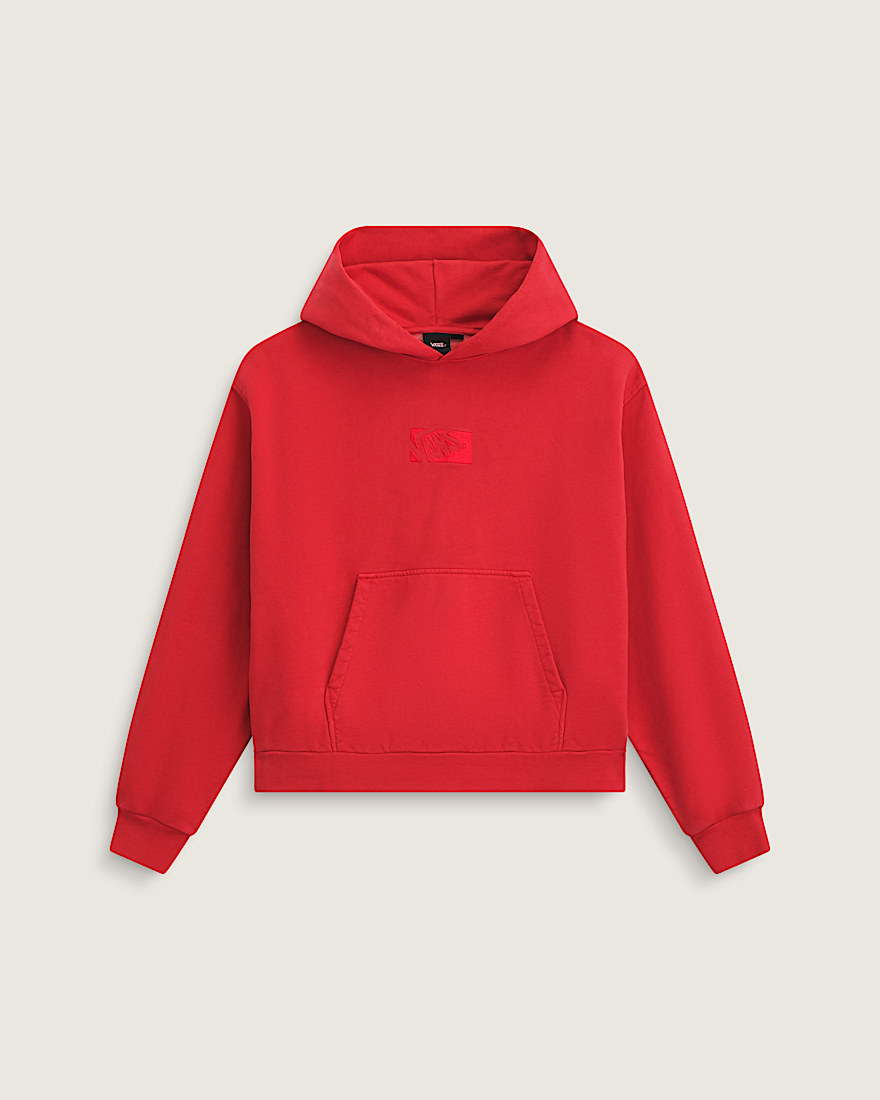 Premium Pullover Hoodie VANS Crimson Haze Red HERO