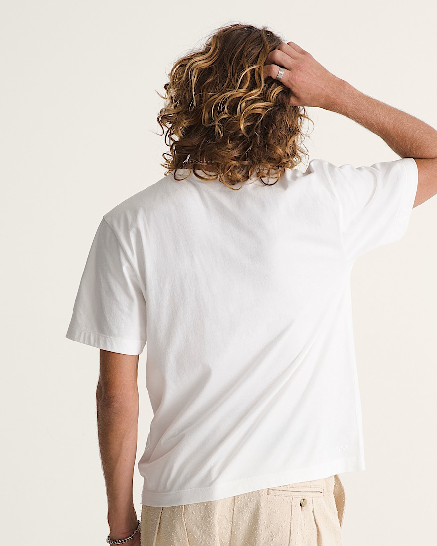 Premium Shrunken TShirt VANS Egret White ALT3