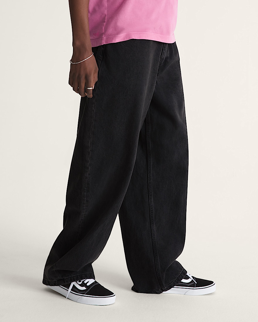 Check-5 Baggy Denim Pants