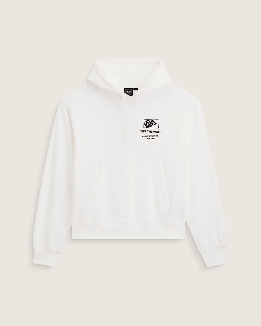 Stacked Hi Pullover Hoodie VANS Egret White ALT1