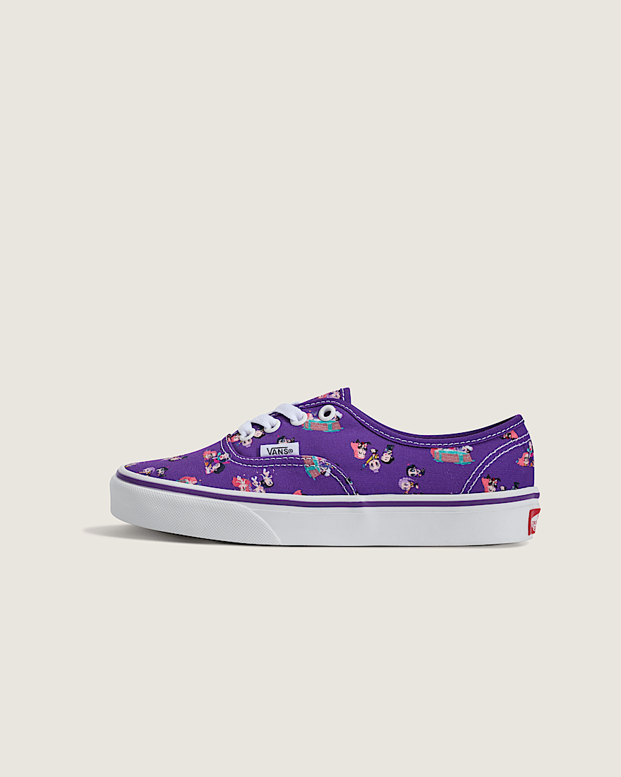 KPop Demon Hunters x Vans Big Kids Authentic Shoe VANS Kpop Demon Hunters Purple HERO