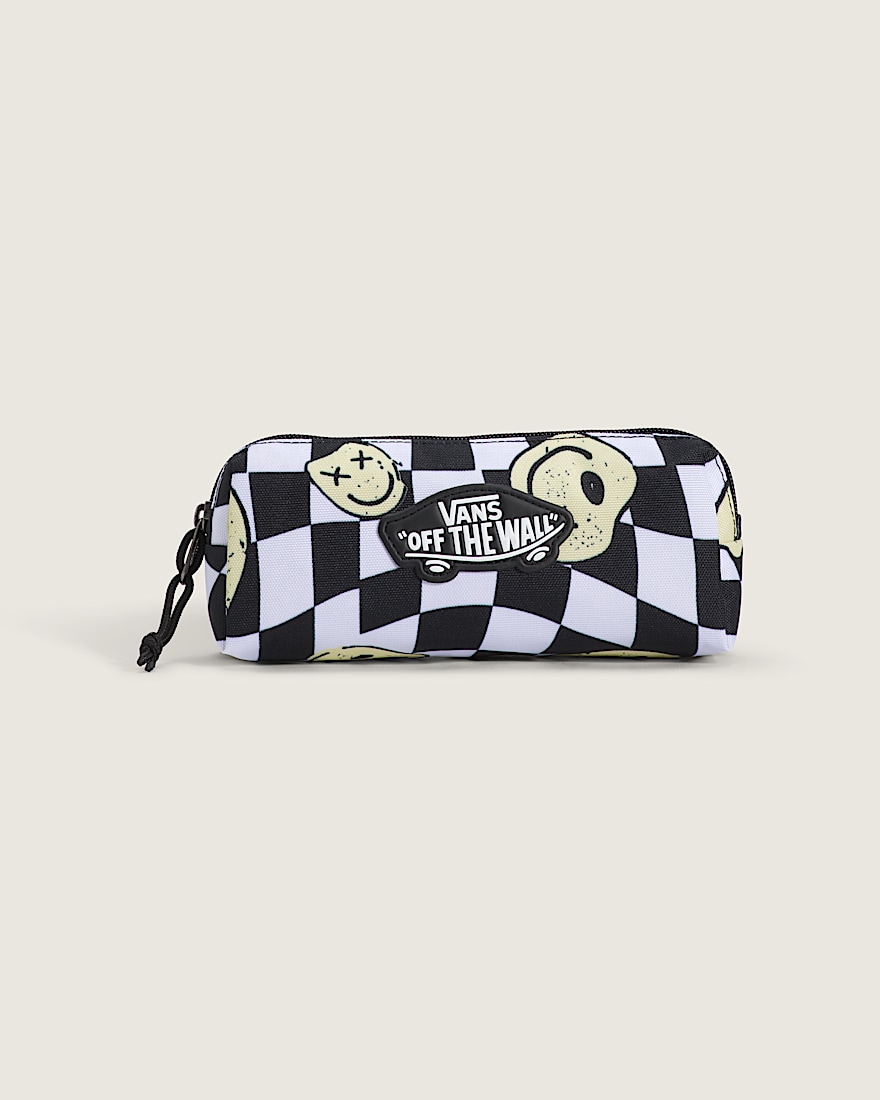 Old Skool Checkerboard Pencil Pouch VANS White  Black HERO