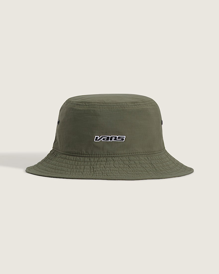 Dropped V Bucket Hat VANS Mossy Olive Green HERO