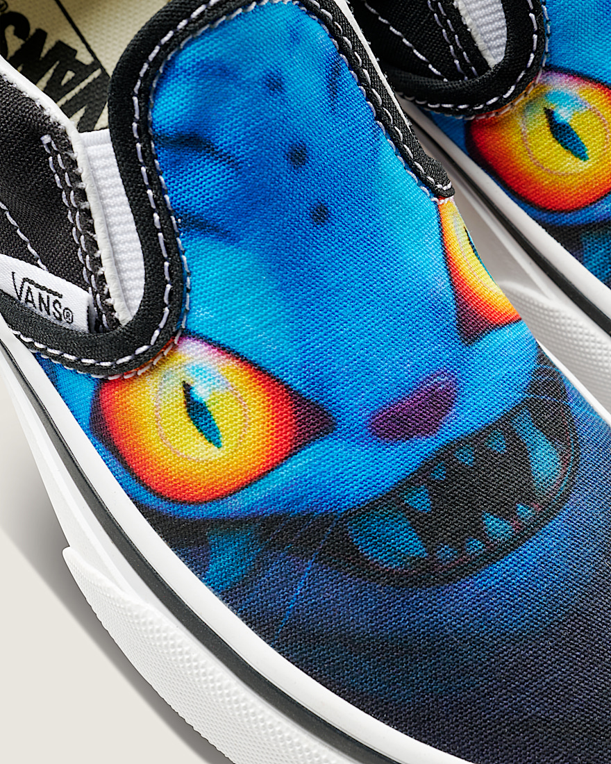 KPop Demon Hunters x Vans Little Kids Classic Slip-On Shoe