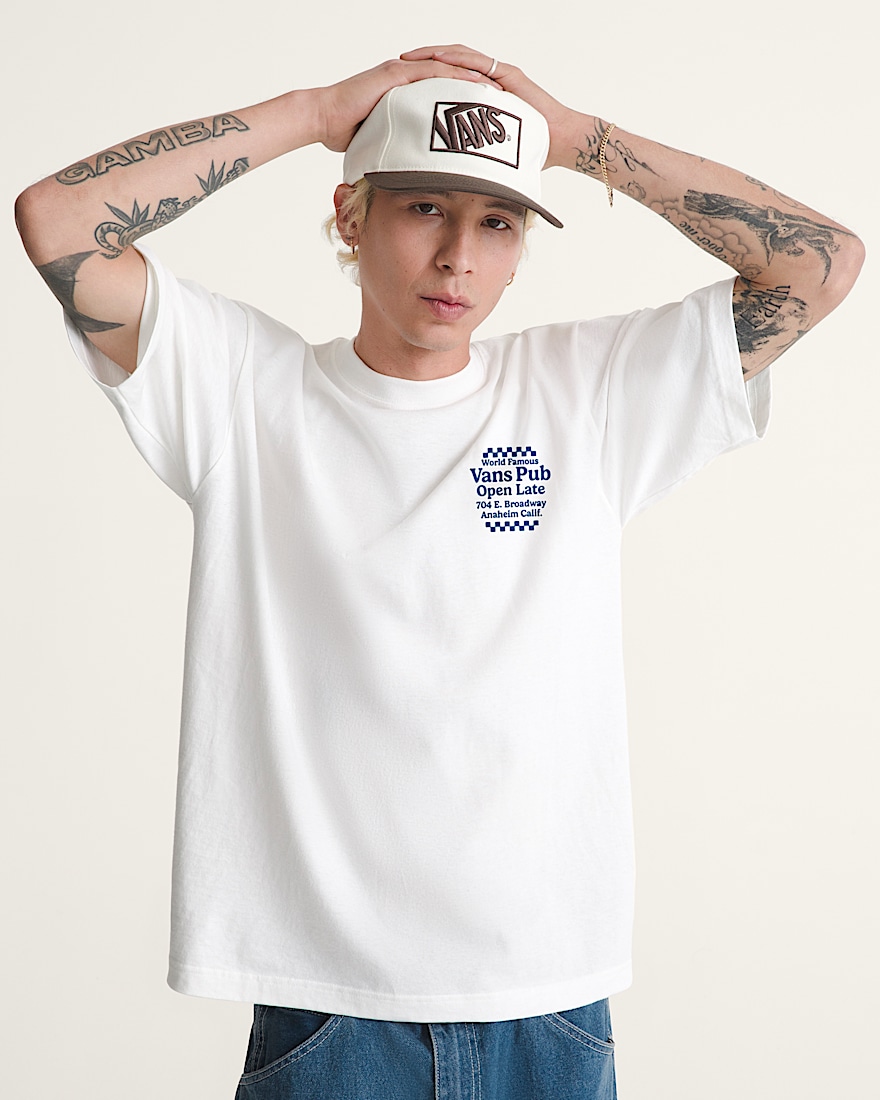 Waddle It Be TShirt VANS White ALT1