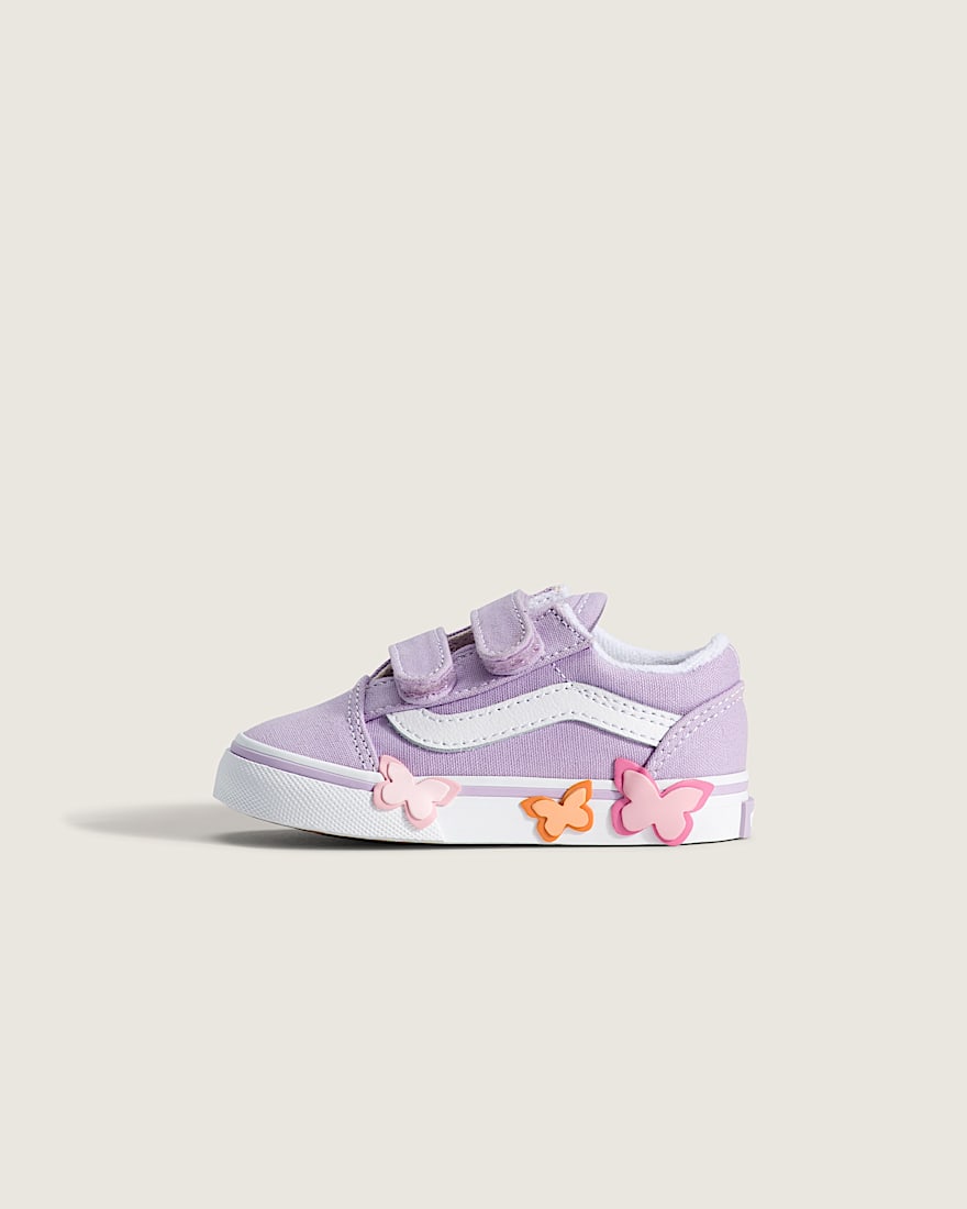 Toddler Old Skool V Shoe VANS Soft Orchid Purple HERO