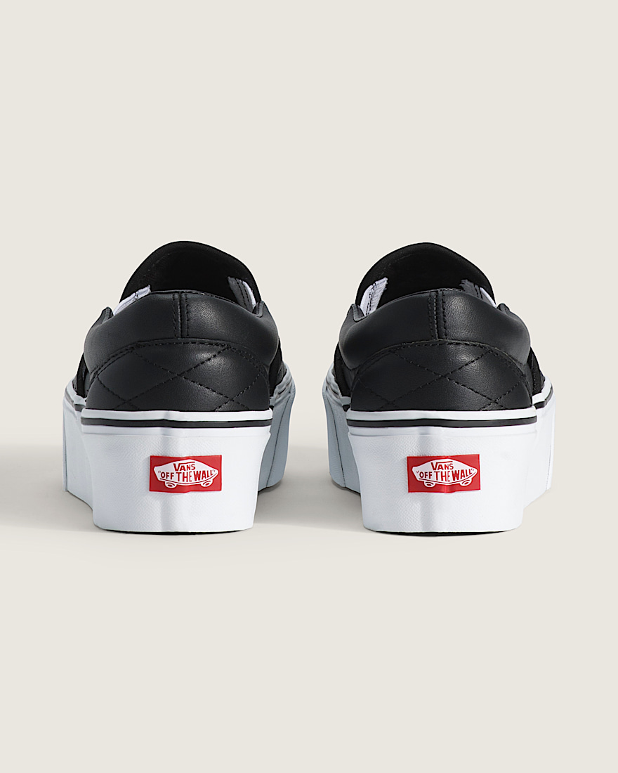 Classic SlipOn Platform Shoe VANS Black ALT3