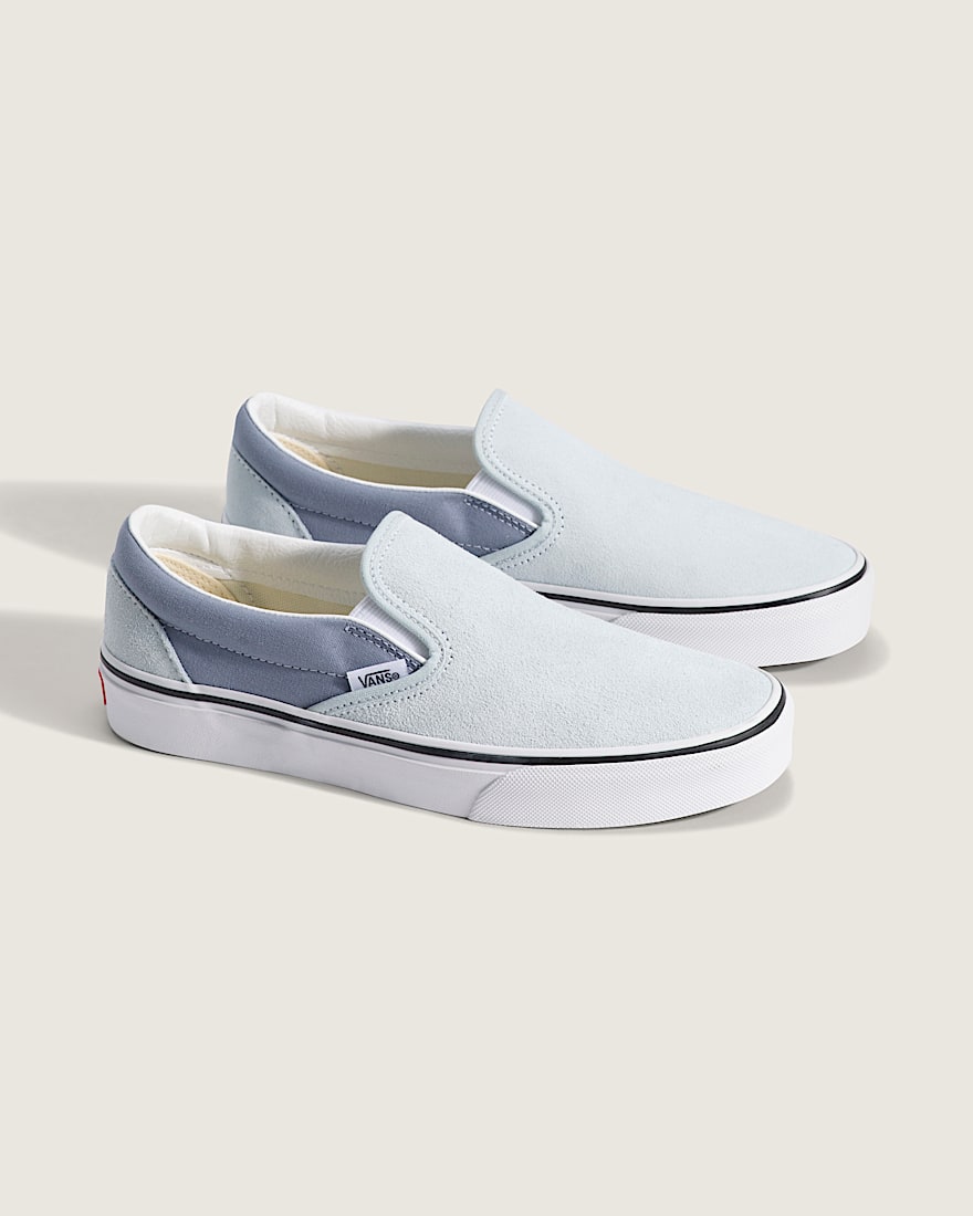 Classic SlipOn Shoe VANS Dawn Mist Blue ALT1